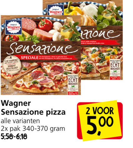 Wagner Diepvriespizza Folder Aanbieding Bij Jan Linders - Details