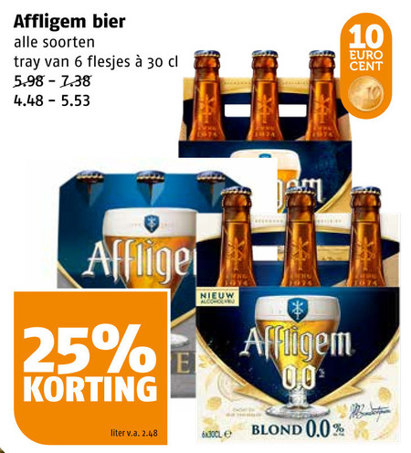 Affligem   speciaalbier folder aanbieding bij  Poiesz - details