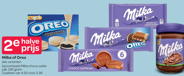 Oreo   chocolade, biscuits folder aanbieding bij  Spar - details