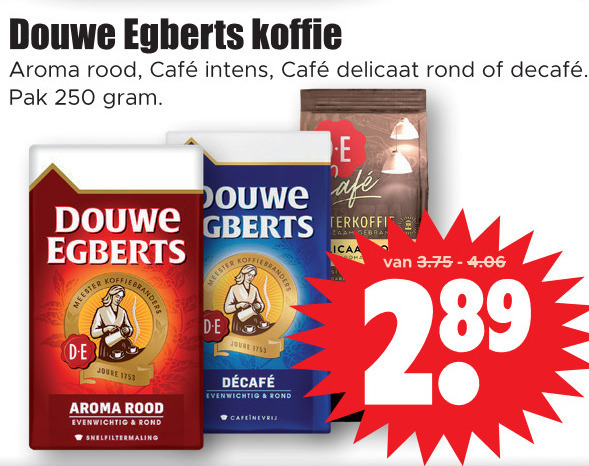 Douwe Egberts Koffie Folder Aanbieding Bij Dirk Details