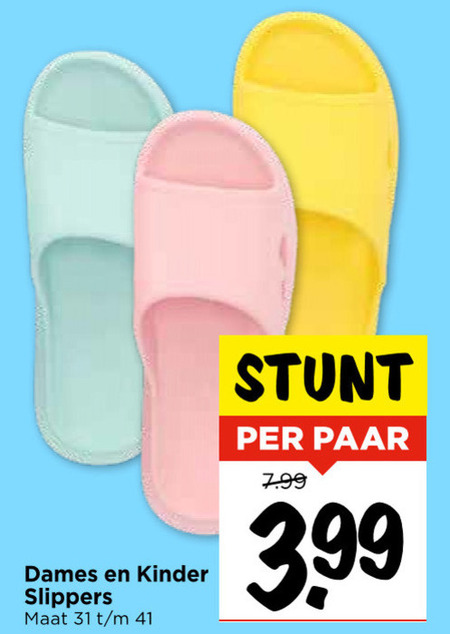 damesslipper aanbieding bij Vomar - details