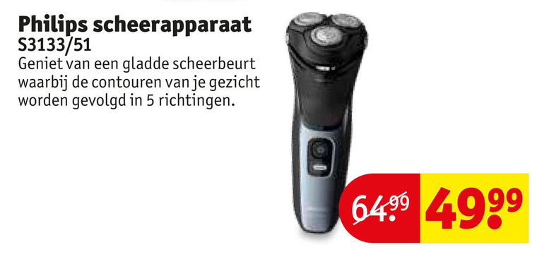 Krachtig Lauw Tahiti Philips elektrisch scheerapparaat folder aanbieding bij Kruidvat - details