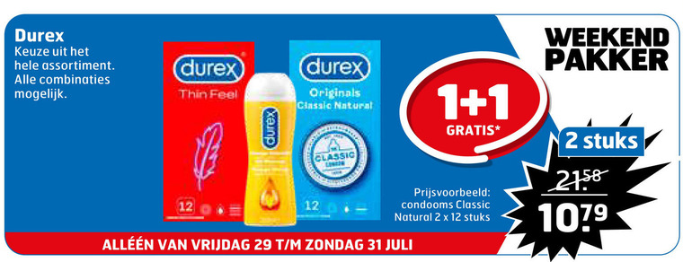 Durex Condooms Folder Aanbieding Bij Trekpleister Details 9971