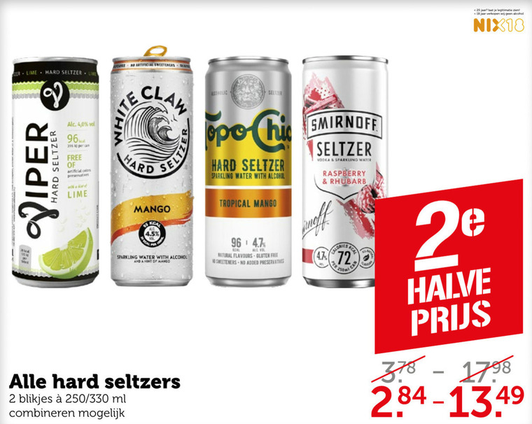 Alle merken   hard seltzer folder aanbieding bij  Coop - details