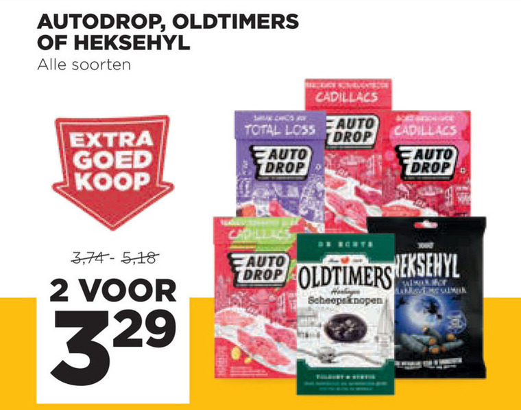 Autodrop snoep, drop folder aanbieding bij Jumbo - details