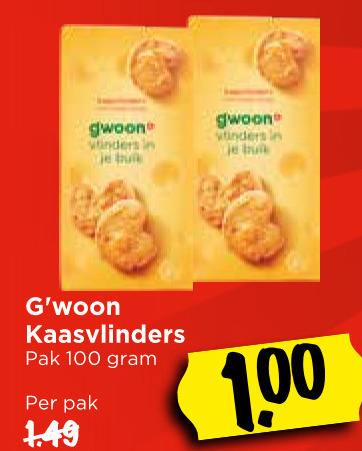 Gwoon   kaaszoutjes folder aanbieding bij  Vomar - details