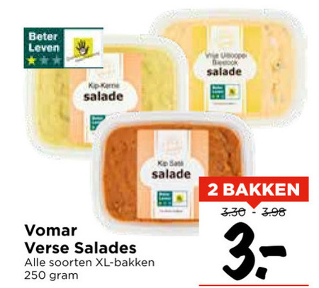 Salade Folder Aanbieding Bij Vomar Details