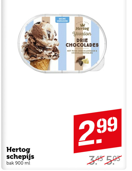 Hertog Ijsspecialiteit Folder Aanbieding Bij Coop - Details