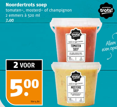 Noordertrots Soep Folder Aanbieding Bij Poiesz - Details