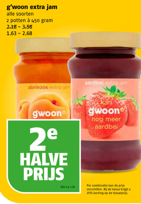 Gwoon   jam folder aanbieding bij  Poiesz - details