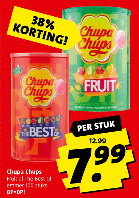 Chupa Chups   lollie folder aanbieding bij  Boni - details