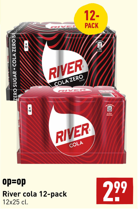 River   cola folder aanbieding bij  Aldi - details