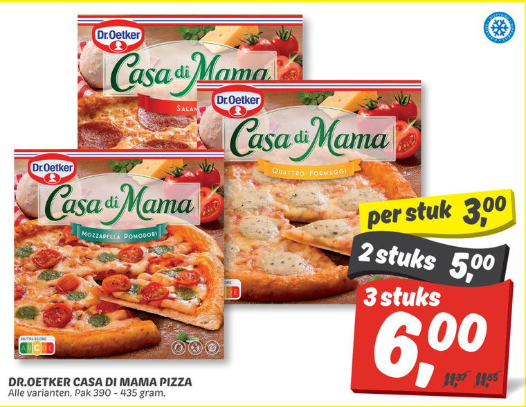 Dr Oetker Diepvriespizza Folder Aanbieding Bij Dekamarkt - Details