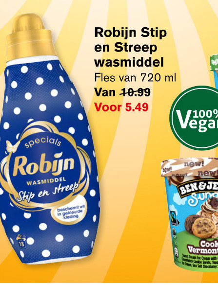 Robijn Wasmiddel Folder Aanbieding Bij Hoogvliet Details