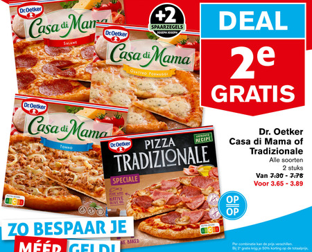 Becel   diepvriespizza folder aanbieding bij  Hoogvliet - details