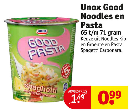 Unox   noodles folder aanbieding bij  Kruidvat - details