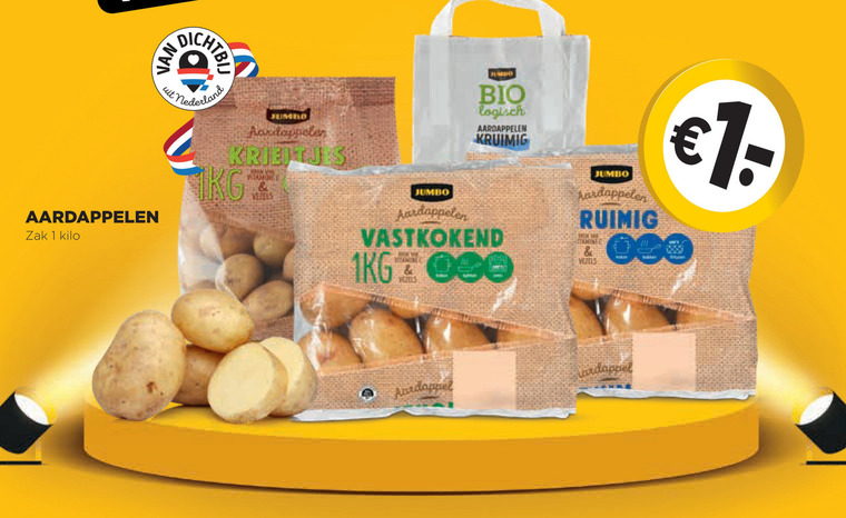 Aardappelen Folder Aanbieding Bij Jumbo - Details