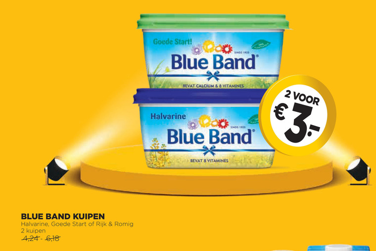 Blue Band   margarine folder aanbieding bij  Jumbo - details