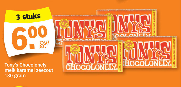 Tony Chocolony   chocolade folder aanbieding bij  Albert Heijn - details