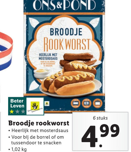 Rookworstbroodjes Folder Aanbieding Bij Lidl Details