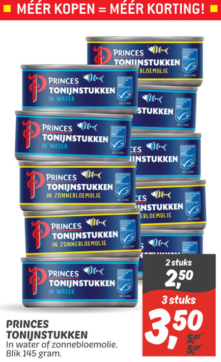 Princes Tonijn In Blik Folder Aanbieding Bij Dekamarkt Details