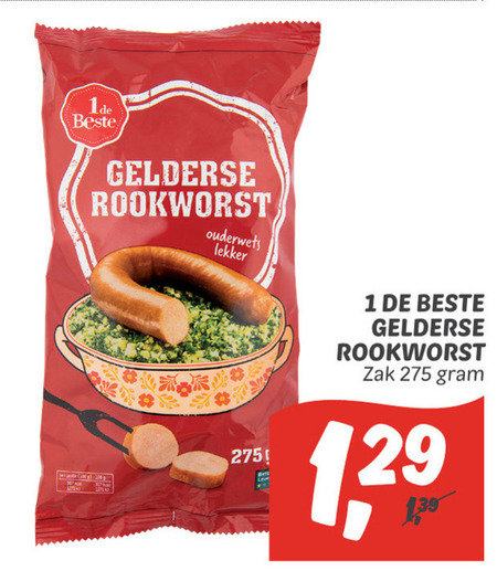 1 De Beste   rookworst folder aanbieding bij  Dekamarkt - details