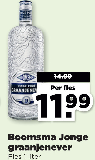 Boomsma   jenever folder aanbieding bij  Plus - details