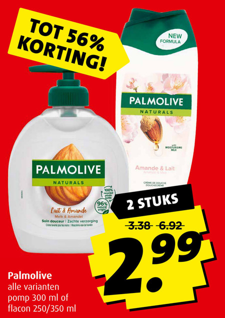 Palmolive   douchegel, handzeep folder aanbieding bij  Boni - details