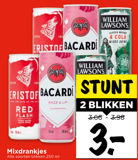 William Lawsons   mixdrank folder aanbieding bij  Vomar - details