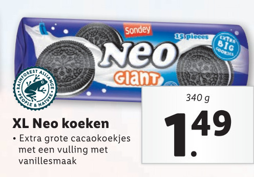 Sondey   biscuits folder aanbieding bij  Lidl - details