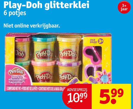 Play-Doh   losse potjes klei folder aanbieding bij  Kruidvat - details