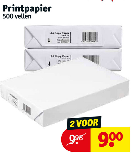 Schandelijk rib huid printerpapier folder aanbieding bij Kruidvat - details