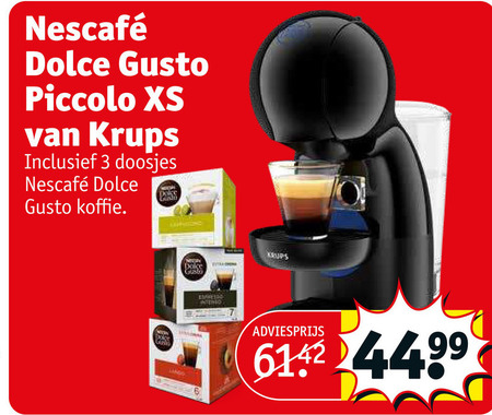 Krups Dolce Gusto Apparaat Folder Aanbieding Bij Kruidvat Details