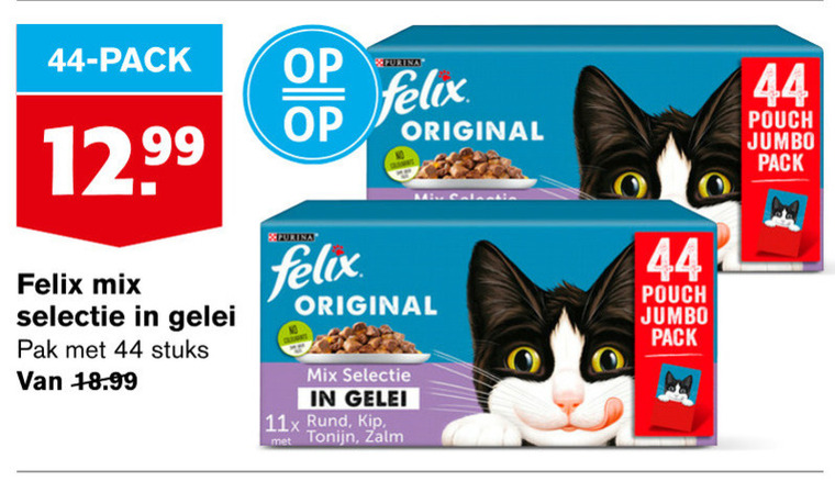 gebed toxiciteit compromis Felix kattenvoer folder aanbieding bij Hoogvliet - details