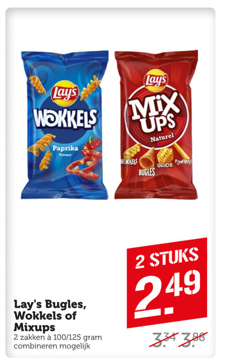 Lays   zoutje folder aanbieding bij  Coop - details