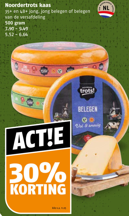 Noordertrots Kaas Folder Aanbieding Bij Poiesz - Details