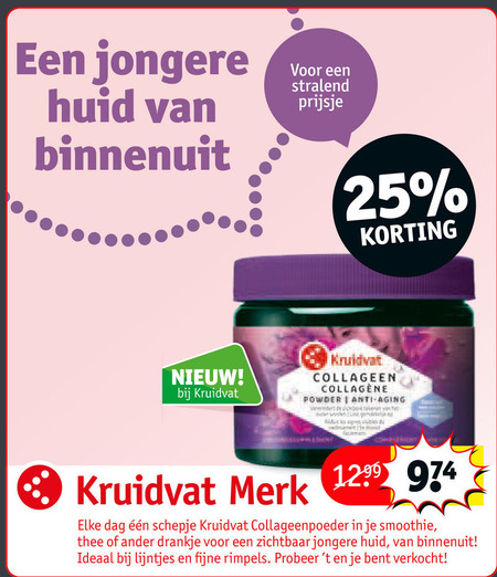 incident Herstellen magnetron dagcreme folder aanbieding bij Kruidvat - details