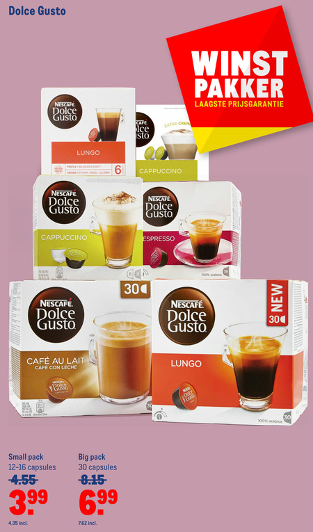 Dolce gusto clearance makro