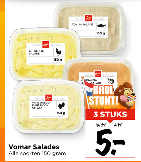 Salade Folder Aanbieding Bij Vomar Details