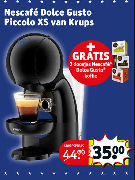 Krups Dolce Gusto Apparaat Folder Aanbieding Bij Kruidvat Details