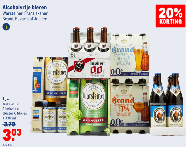 Bavaria Alcoholvrij Bier Folder Aanbieding Bij Makro - Details