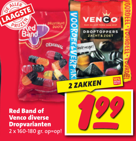 Red Band Snoep Drop Folder Aanbieding Bij Nettorama Details