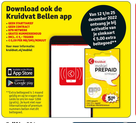 Folder Aanbieding Bij Kruidvat Details