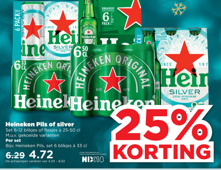 Heineken Blikje Bier Folder Aanbieding Bij Plus - Details