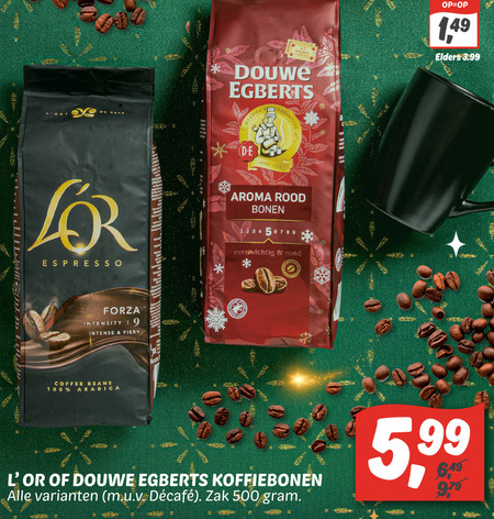 Douwe Egberts L Or Koffiebonen Folder Aanbieding Bij Dekamarkt Details