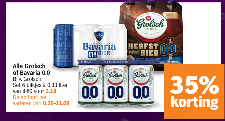 Bavaria Alcoholvrij Bier Folder Aanbieding Bij Albert Heijn - Details