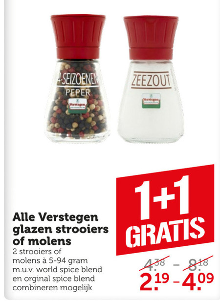 Verstegen   kruiden folder aanbieding bij  Coop - details