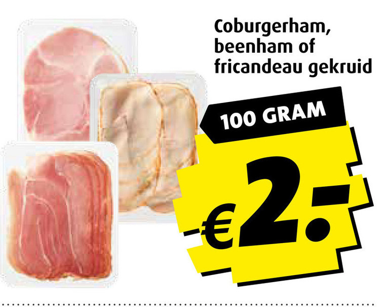 Gebraden Fricandeau Coburger Ham Folder Aanbieding Bij Boni Details