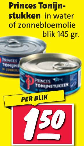 Princes   tonijn in blik folder aanbieding bij  Nettorama - details