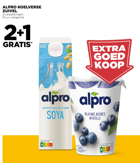 Alpro Soja Yoghurt Soja Melk Folder Aanbieding Bij Jumbo Details